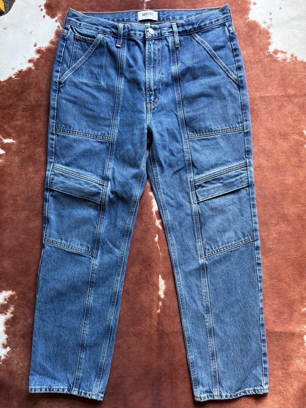 Agolde Cooper Cargo Jeans size 30